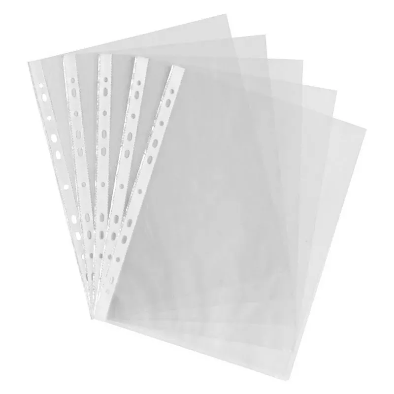 ESTUCHE 10 FUNDAS 35MIC BLANCO OFICIO HAND — Hand