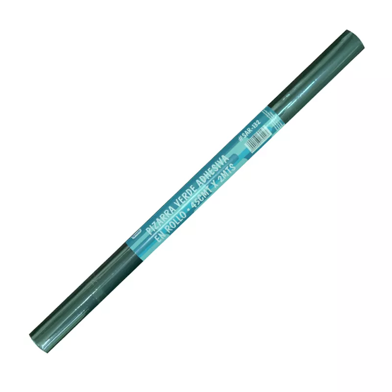 PIZARRA VERDE ADHESIVA EN ROLLO 45CMS X2MT — Hand