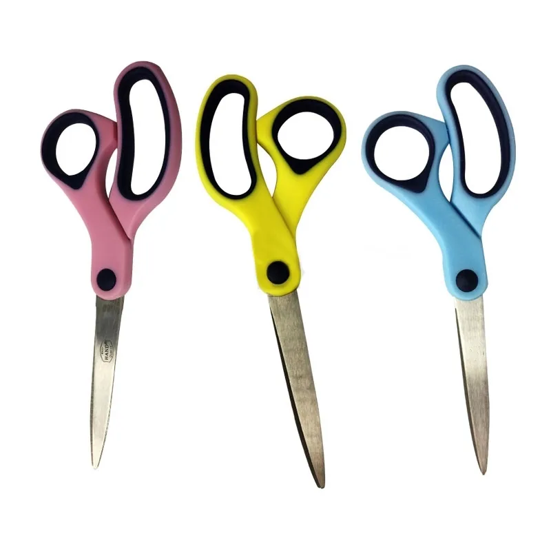 TIJERA OFICINA ERGO COLORES 17, 5CM HAND — Hand