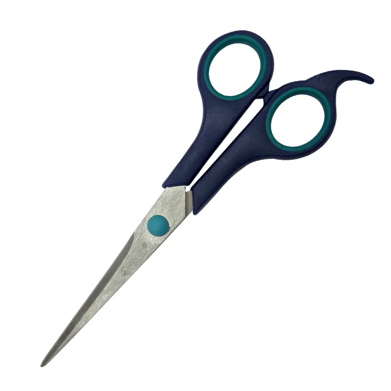 TIJERA PELUQUERO ACERO M/PLASTICO 19CM — Hand