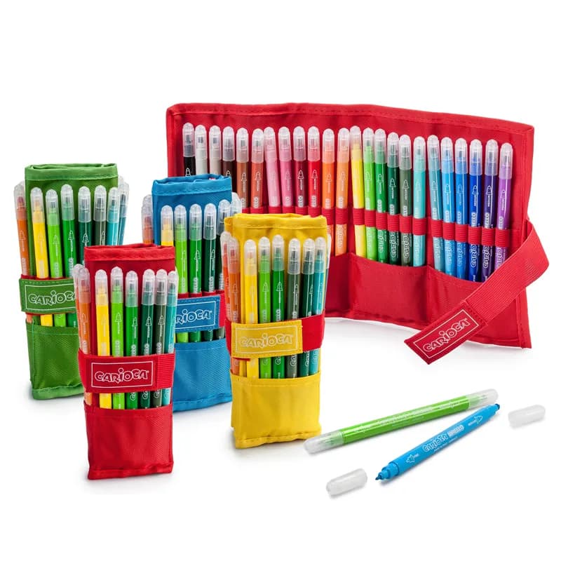 PLUMONES BIRELLO ROLLER 24 COLORES CARIOCA — Carioca