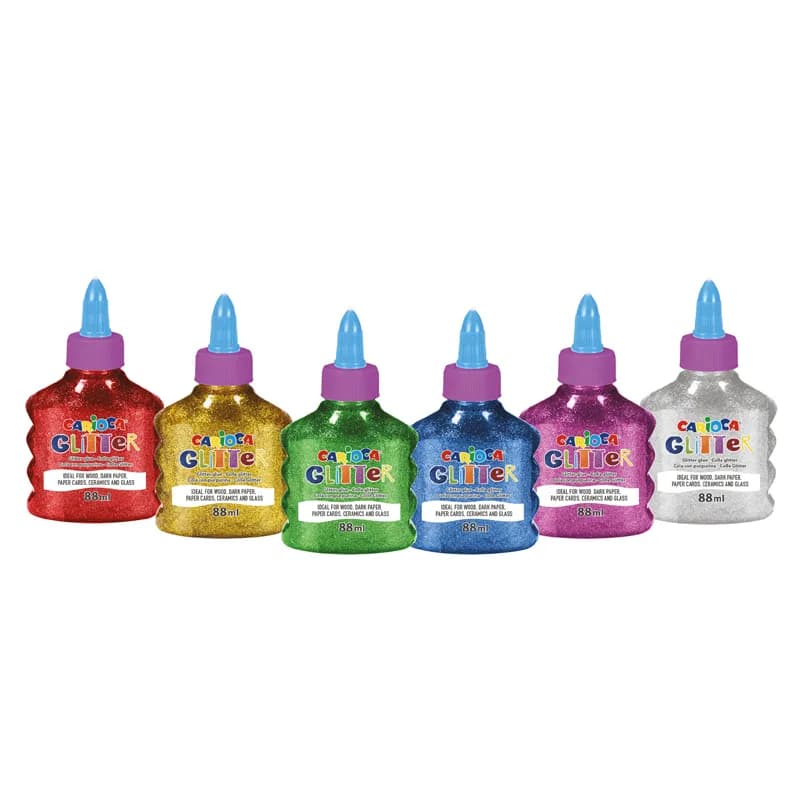 Imagen de COLA GLITTER SPARK 6 COLORES