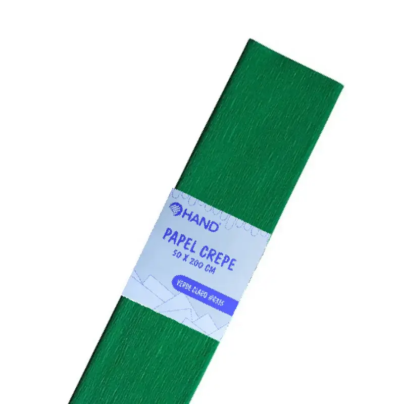 CREPE HAND 50X200CM 17GM VERDE OSCURO — Hand