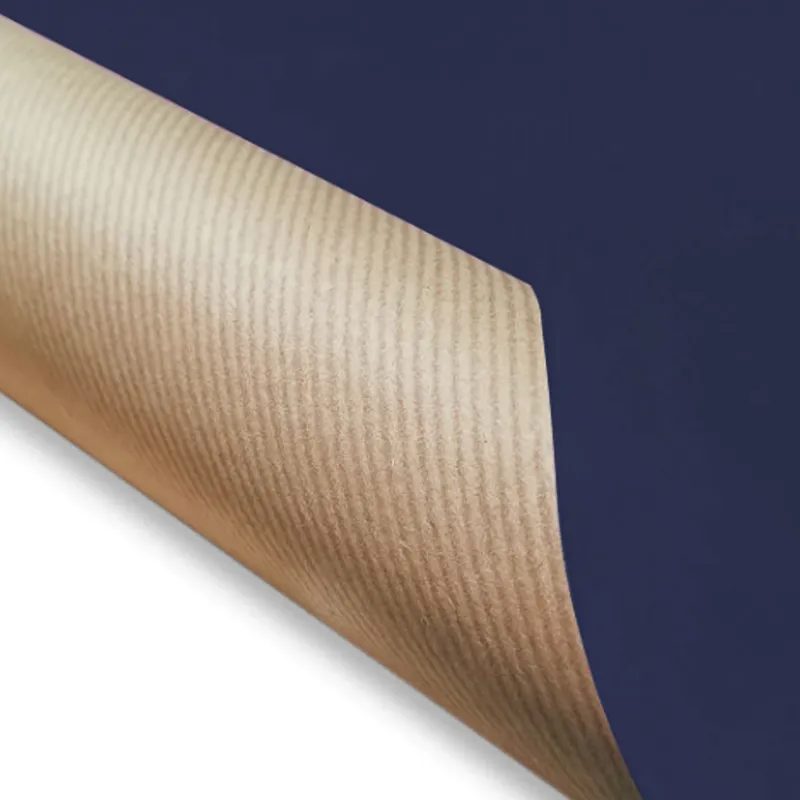 PAPEL KRAFT LINEADO 50X70CM 60GM AZUL — Hand