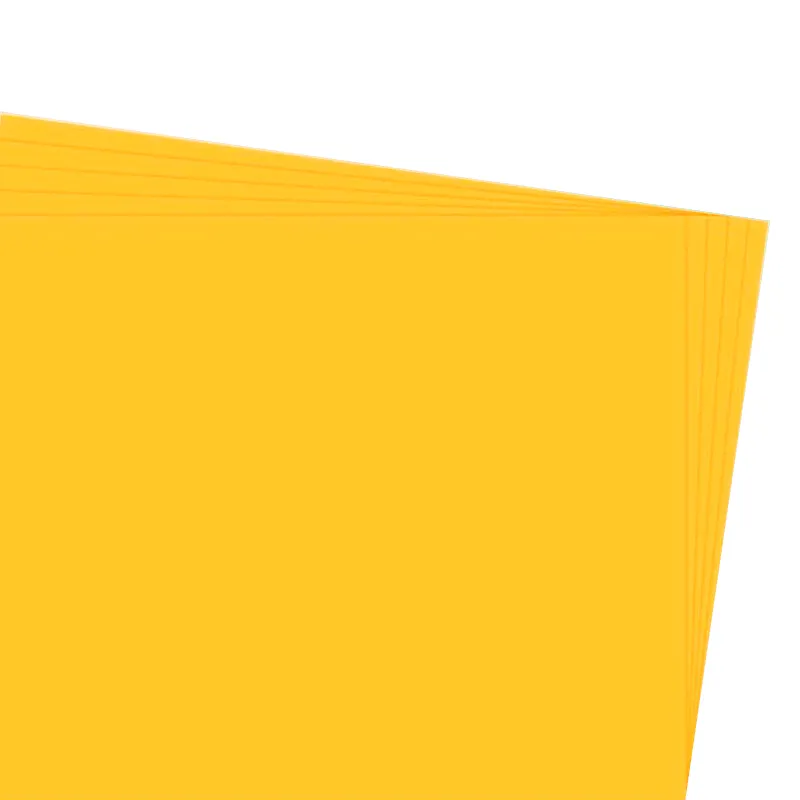 CARTON PINTADO 54X77CM 235GM AMARILLO — Hand