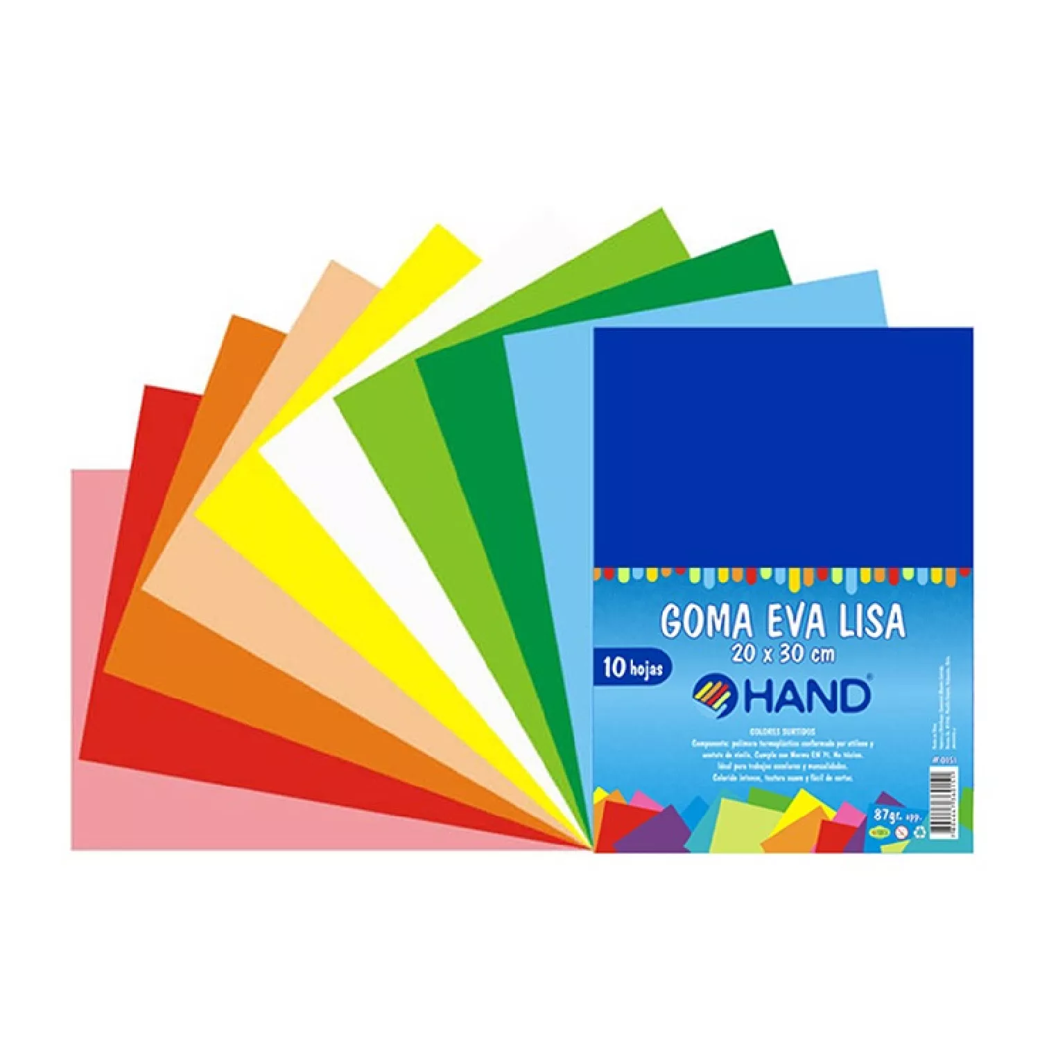 Imagen de GOMA EVA LISA