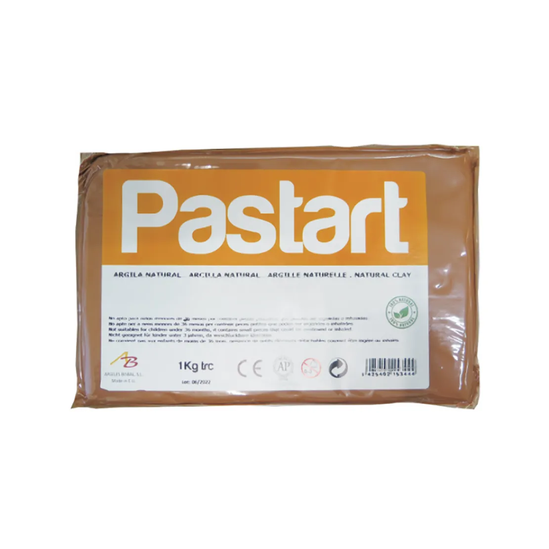 ARCILLA TERRACOTA COCCION 1 KG PASTART — Argiles