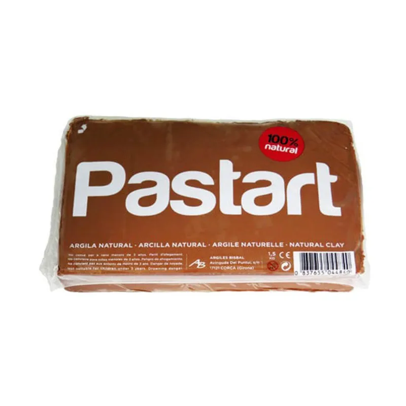 ARCILLA TERRACOTA COCCION 1,5KG PASTART — Argiles