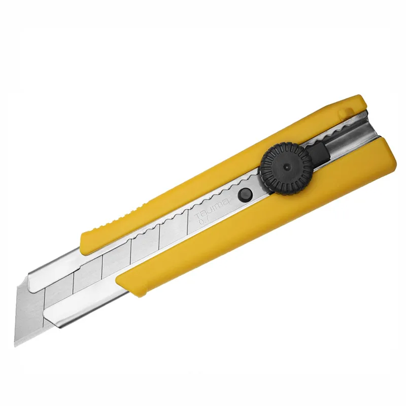 CUTTER BLOQ-MANUAL PLASTICO 1 HOJA 25MM TAJIMA — Tajima