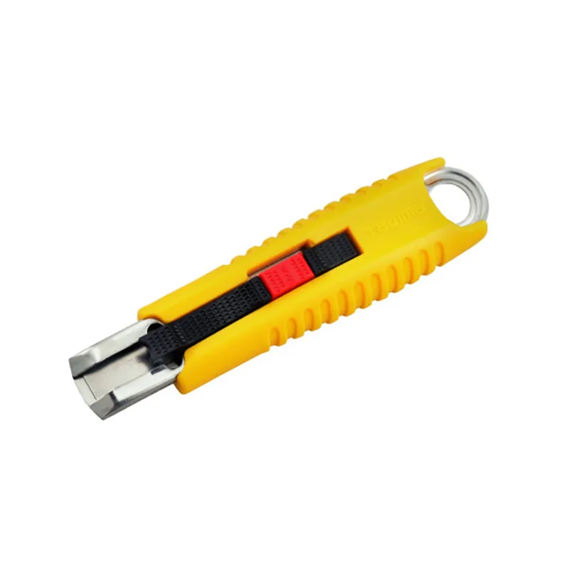 CUTTER AUTO-RETRACTIL SEGURIDAD CON 1 HOJA TAJIMA — Tajima