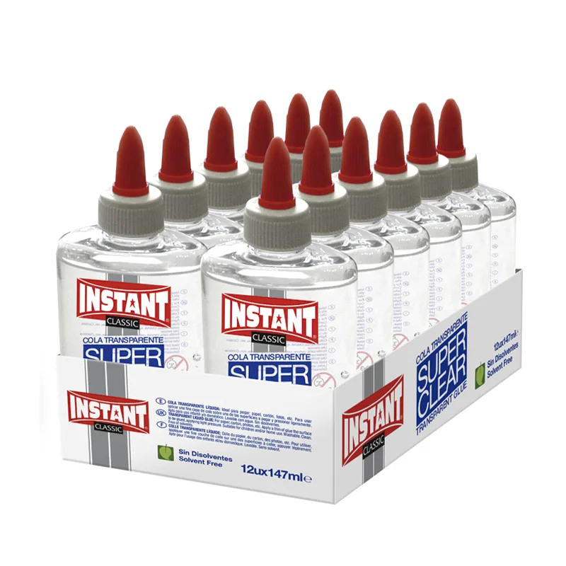 ADHESIVO LIQUIDO SUPER TRANSPARENTE 147ML INSTANT — Instant