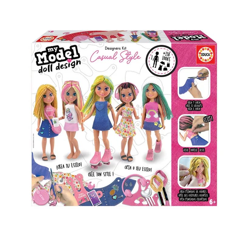 MY MODEL DOLL DESIGN CASUAL — Educa Borras