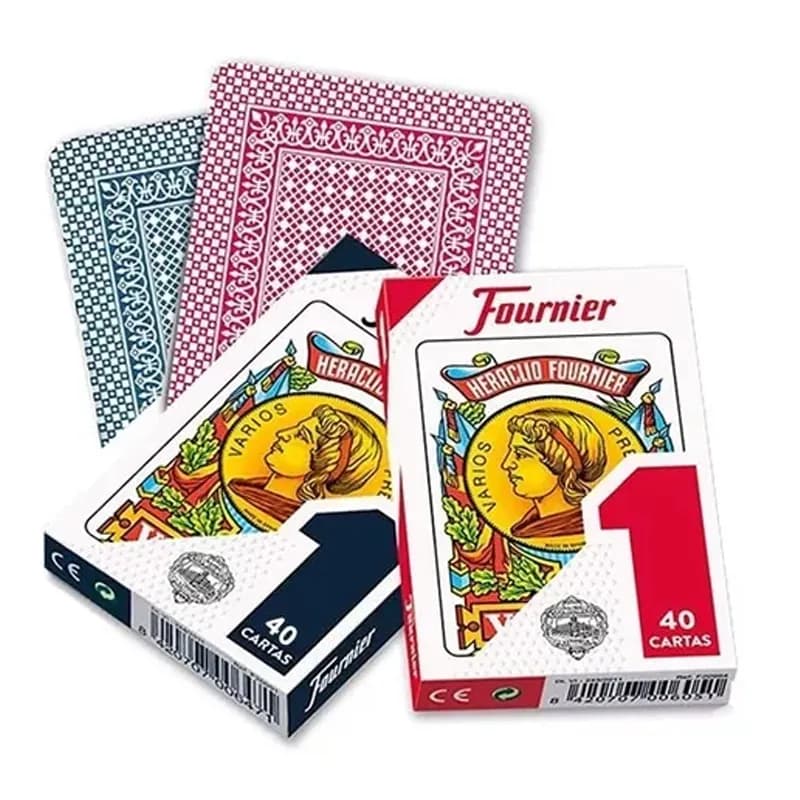 NAIPE ESPAÑOL Nº1 ESTUCHE CARTON FOURNIER — Fournier