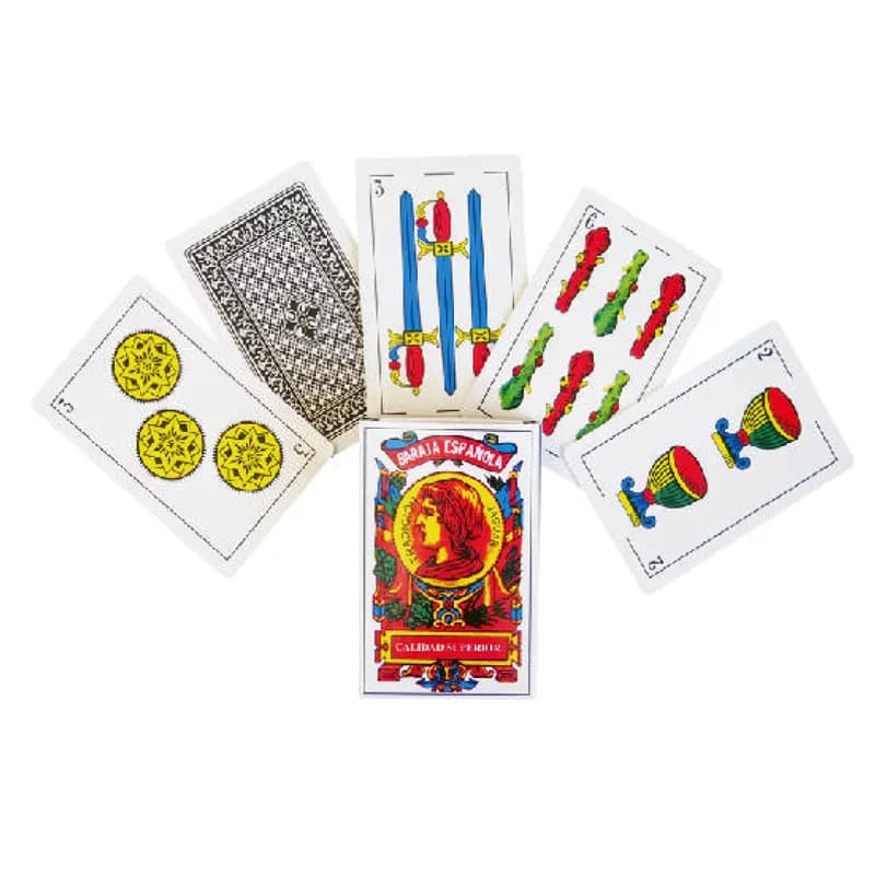 NAIPE ESPAÑOL JAGUAR 40 CARTAS — Hand