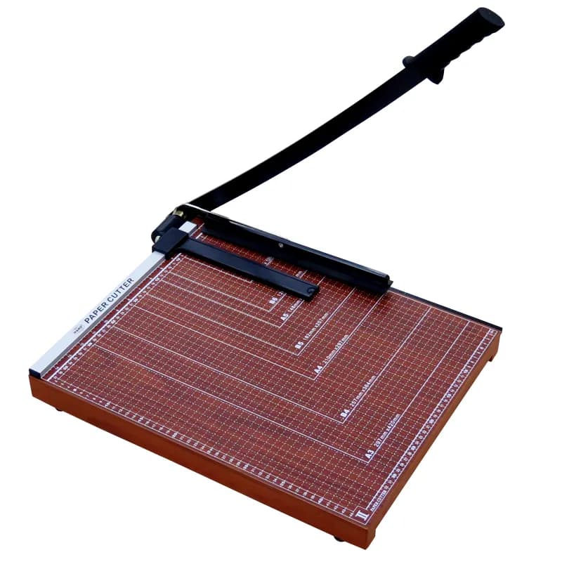 Imagen de GUILLOTINA BASE MADERA