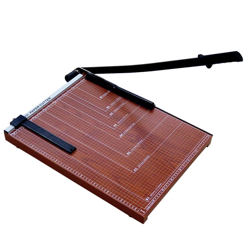 Imagen de GUILLOTINA BASE MADERA