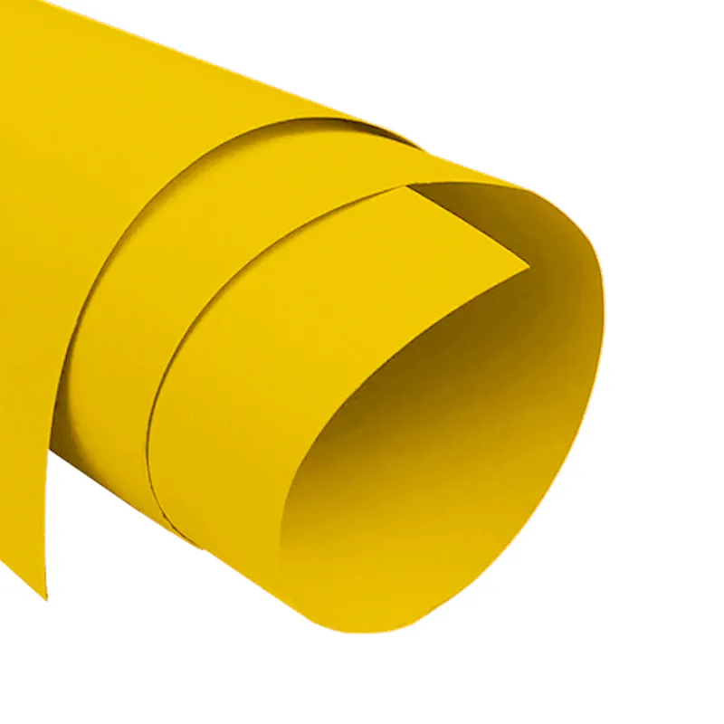 CARTULINA COLOR H9 54X77CM 140GM AMARILLO OSCURO — Hand