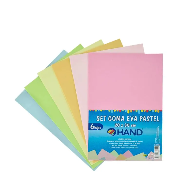Imagen de GOMA EVA PASTEL