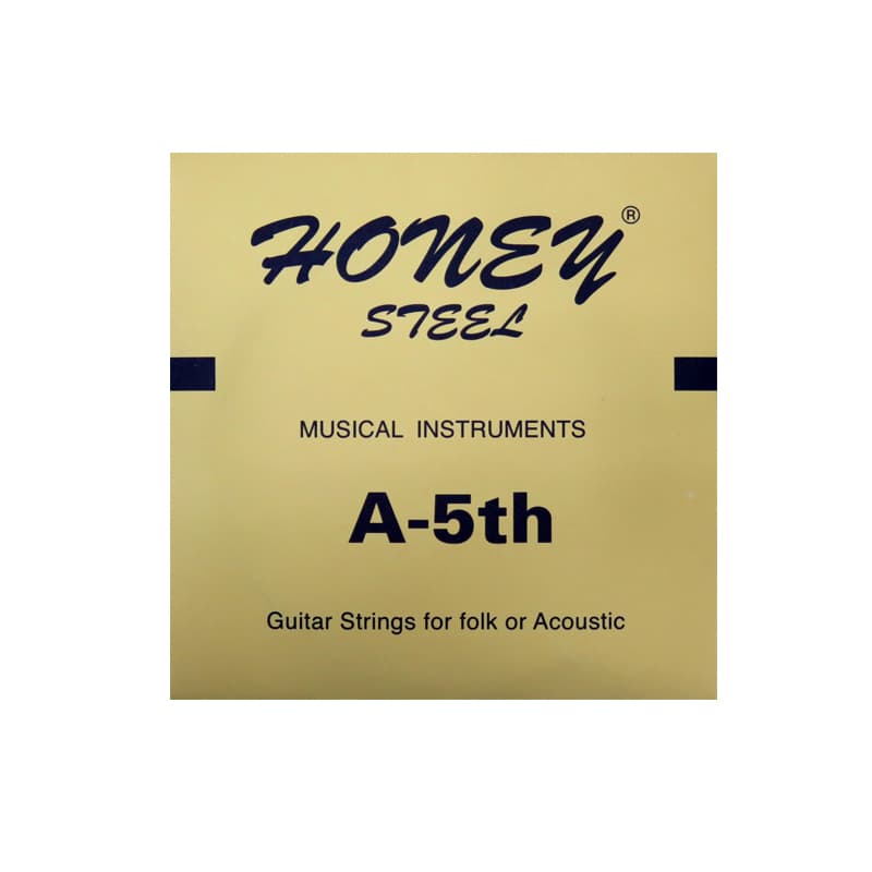 CUERDA GUITARRA ACERO HONEY 5A ENTORCHADA — Genérico
