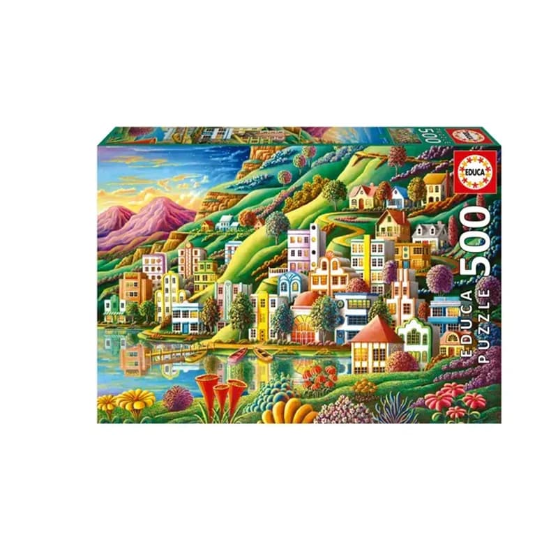 Imagen de PUZZLE 500 PCS 48x34cm PUERTO ESCONDIDO