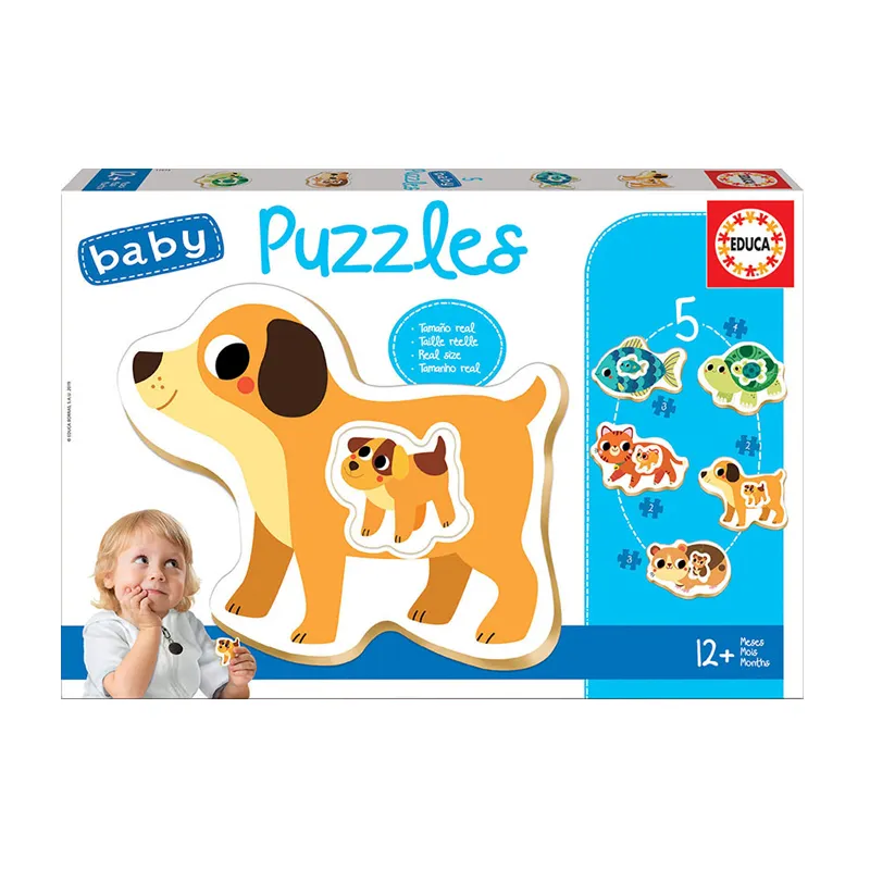 Imagen de PUZZLE BABY ANIMALES DOMESTICOS