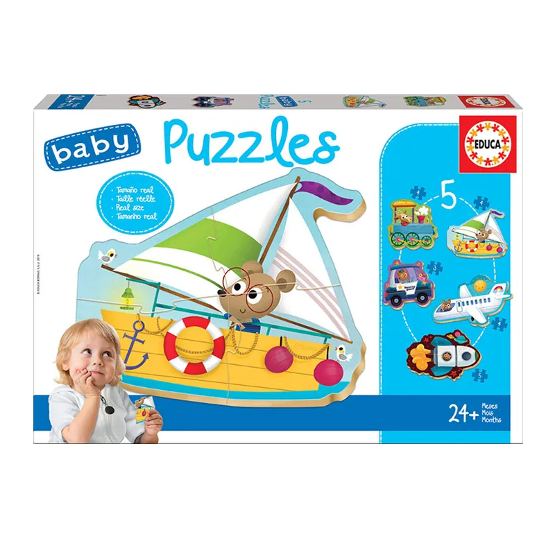 Imagen de PUZZLE BABY VEHICULOS 2