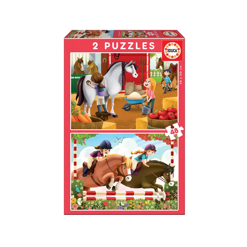 Imagen de 2 PUZZLES 48 PIEZAS CADA UNO