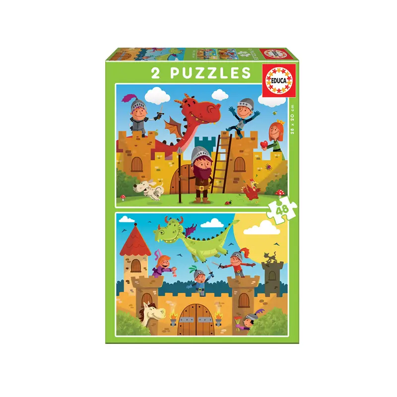 Imagen de 2 PUZZLES 48 PIEZAS CADA UNO