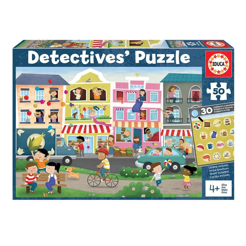 Imagen de PUZZLE DETECTIVE 50 PIEZAS