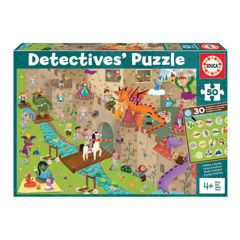 Imagen de PUZZLE DETECTIVE 50 PIEZAS