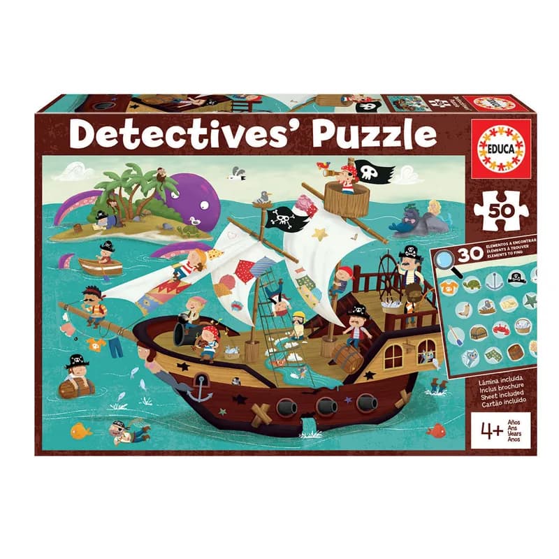 Imagen de PUZZLE DETECTIVE 50 PIEZAS
