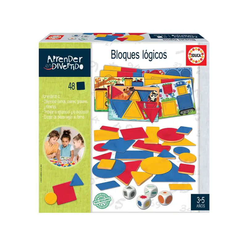 Imagen de APRENDER ES DIVERTIDO BLOQUES LOGICOS