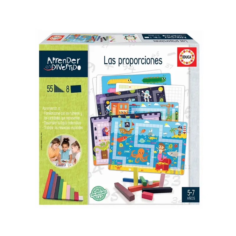 APRENDER DIVERTIDO +5 LAS PROPORCIONES — Educa Borras