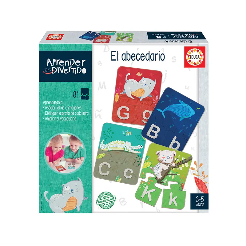 Imagen de APRENDER ES DIVERTIDO EL ABECEDARIO