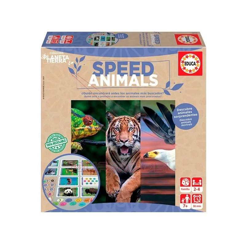 Imagen de JUEGO PLANETA TIERRA SPEED ANIMALS