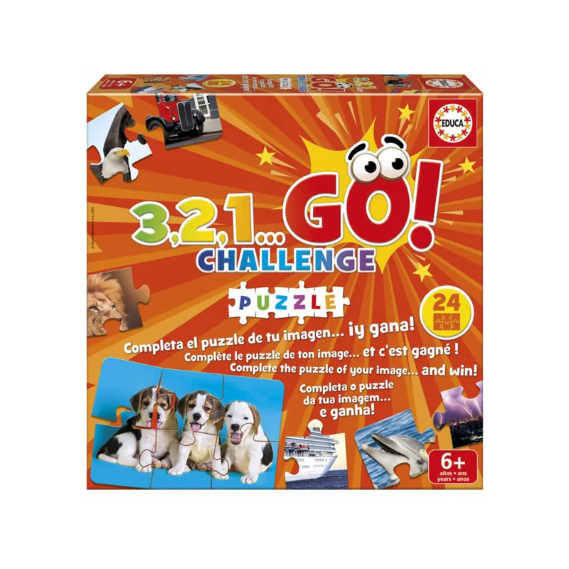 Imagen de JUEGO CHALLENGE, 3,2,1 GO PUZZLE