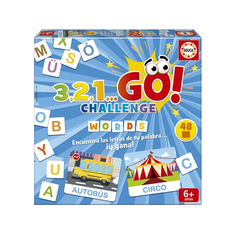 Imagen de JUEGO CHALLENGE, 3,2,1 GO WORDS