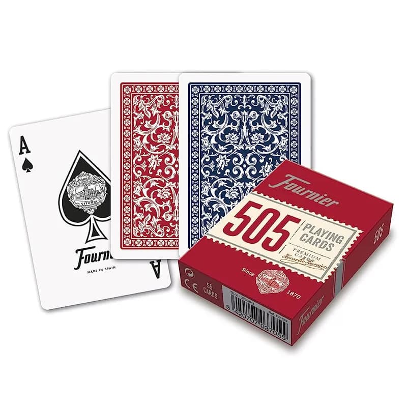 Imagen de NAIPE INGLES POKER ESTUCHE CARTON