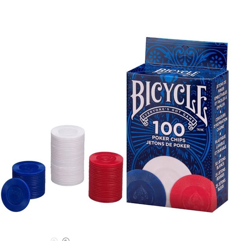 Imagen de SET FICHAS POKER BICYCLE