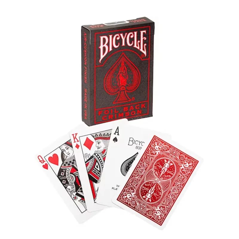 Imagen de NAIPE BICYCLE METALLUXE RED