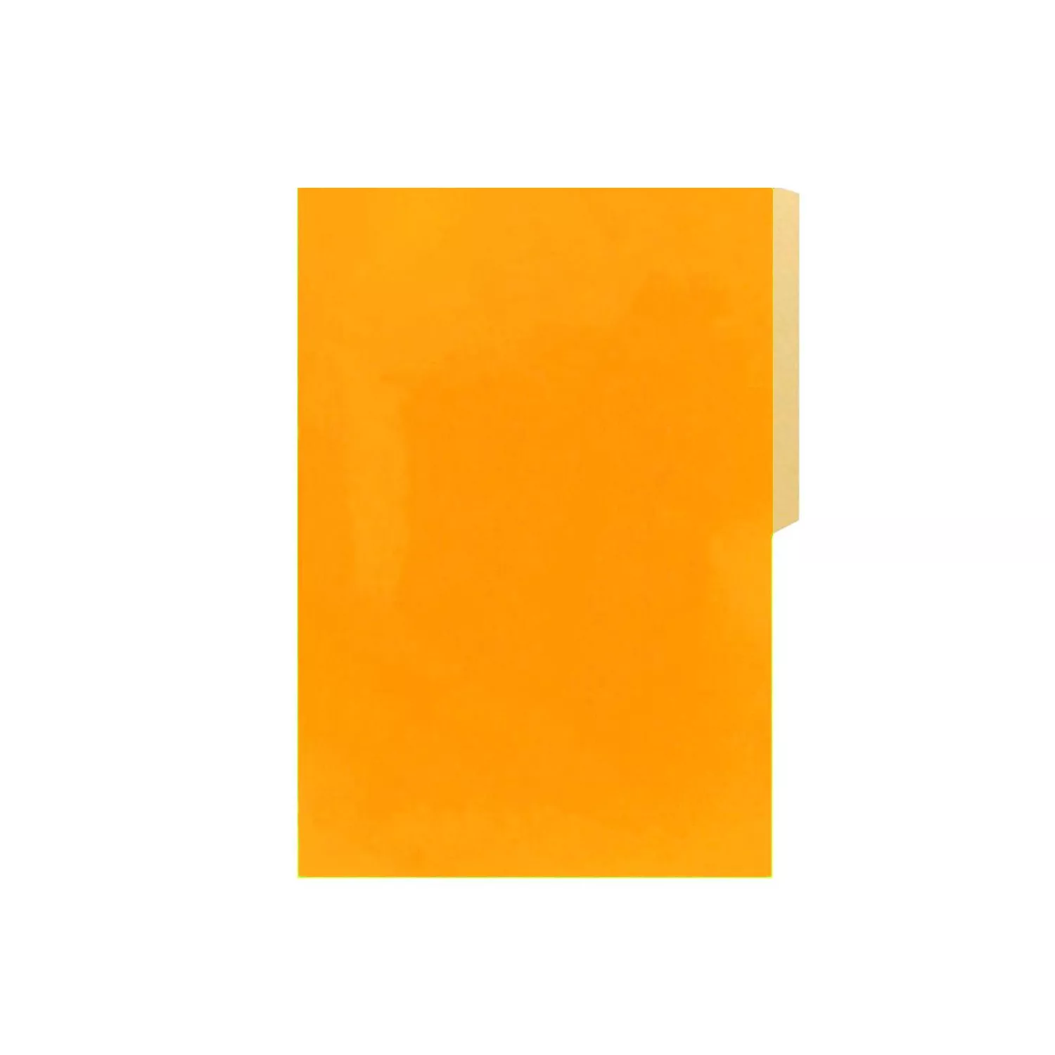 CARPETA PIGMENTEDA CON PESTAÑA NARANJA — Hand
