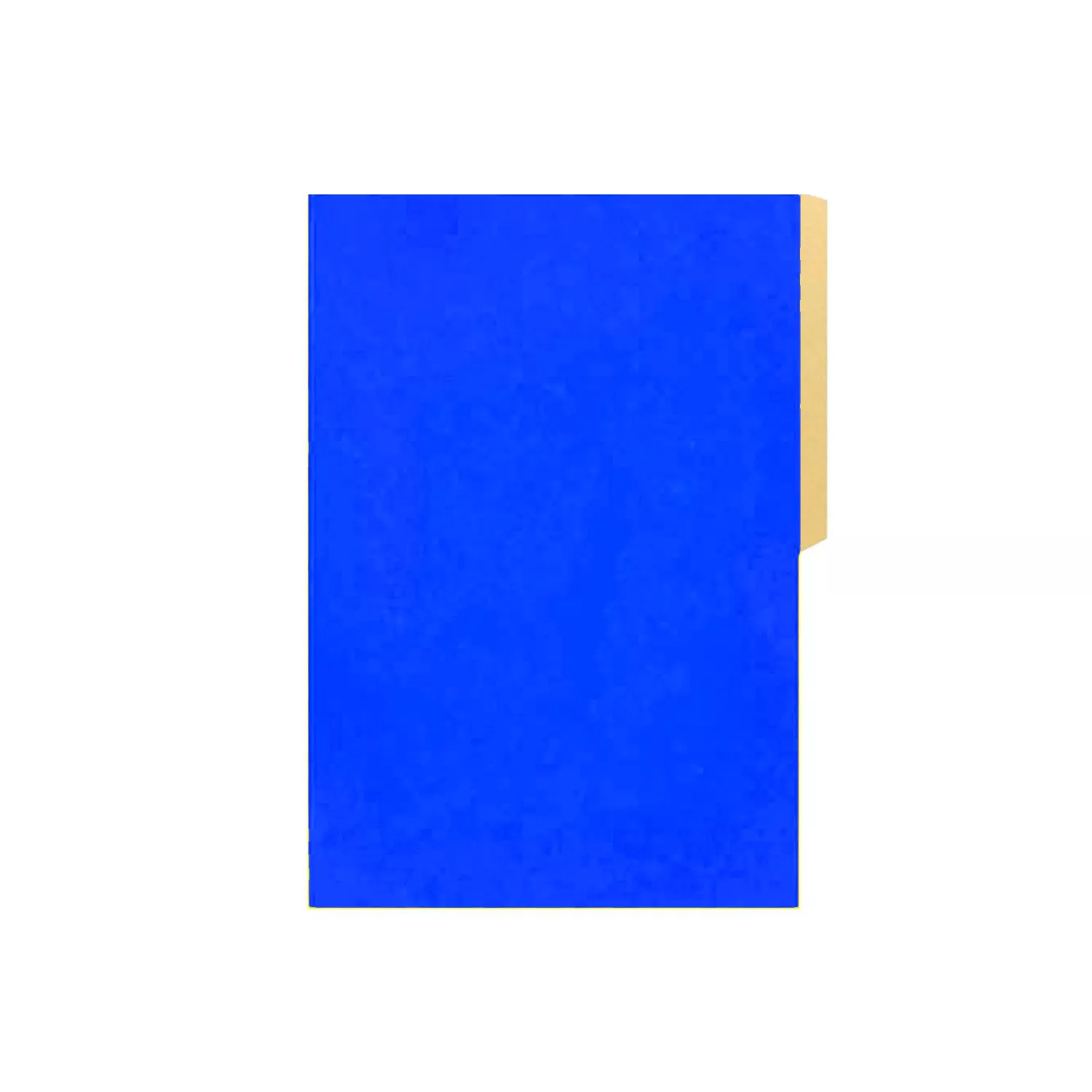CARPETA PIGMENTADA CON PESTAÑA AZUL — Hand