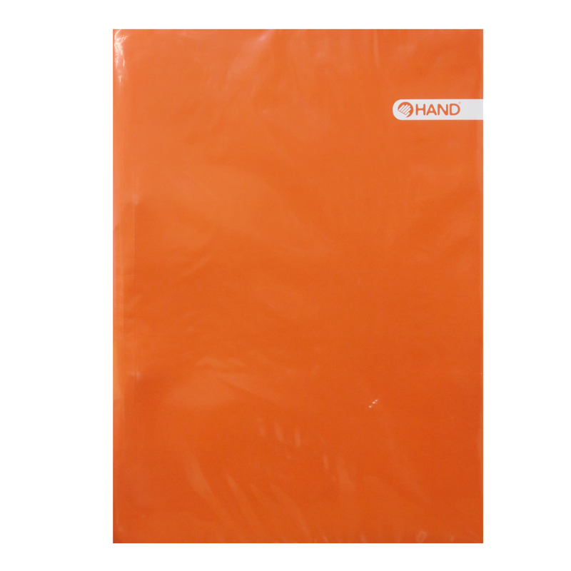 CARPETA PLASTIFICADA (OFICIO) NARANJO — Hand