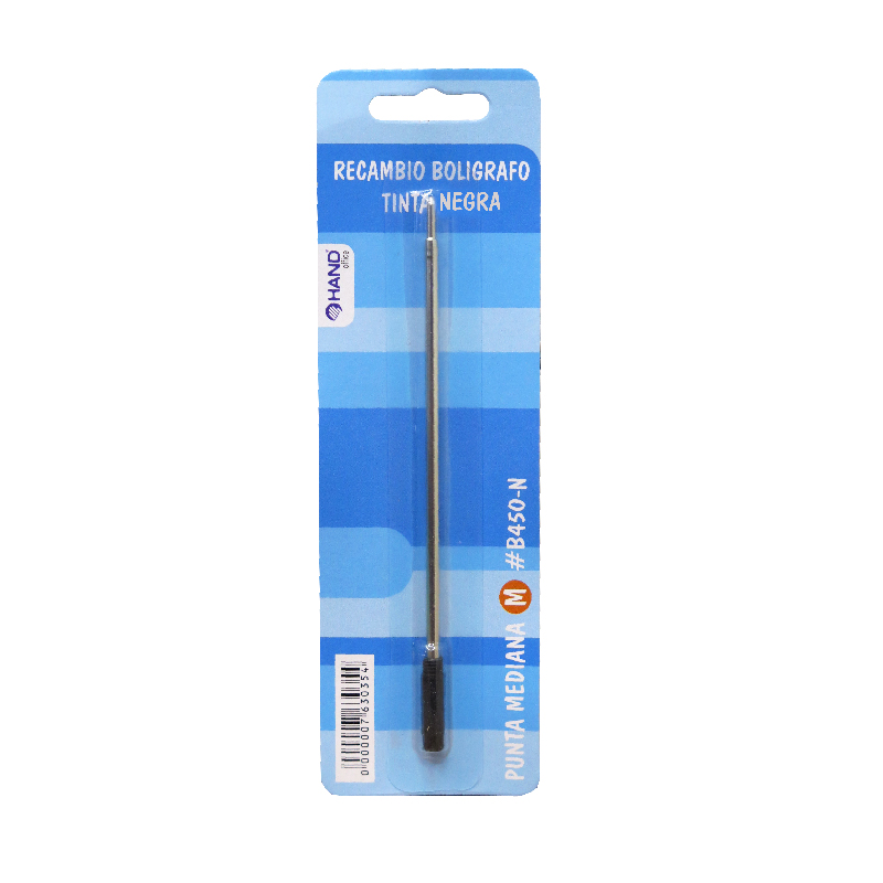 REPUESTO TUBO DE PASTA METALICO TIPO CROSS NEGRO HAND — Hand