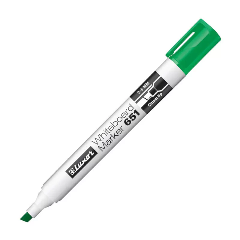MARCADOR BORRABLE PARA BISELADA VERDE LUXOR — Luxor