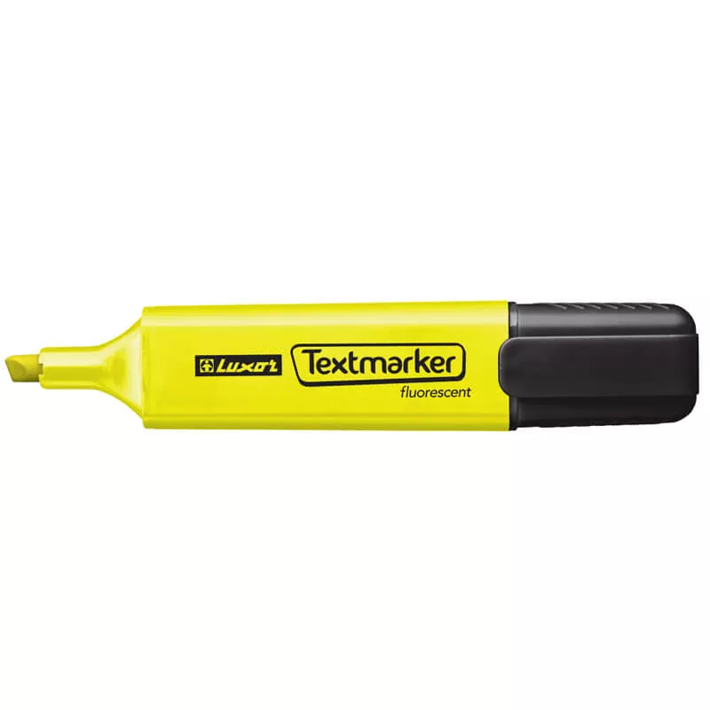 DESTACADOR TEXTMARKER AMARILLO LUXOR — Luxor