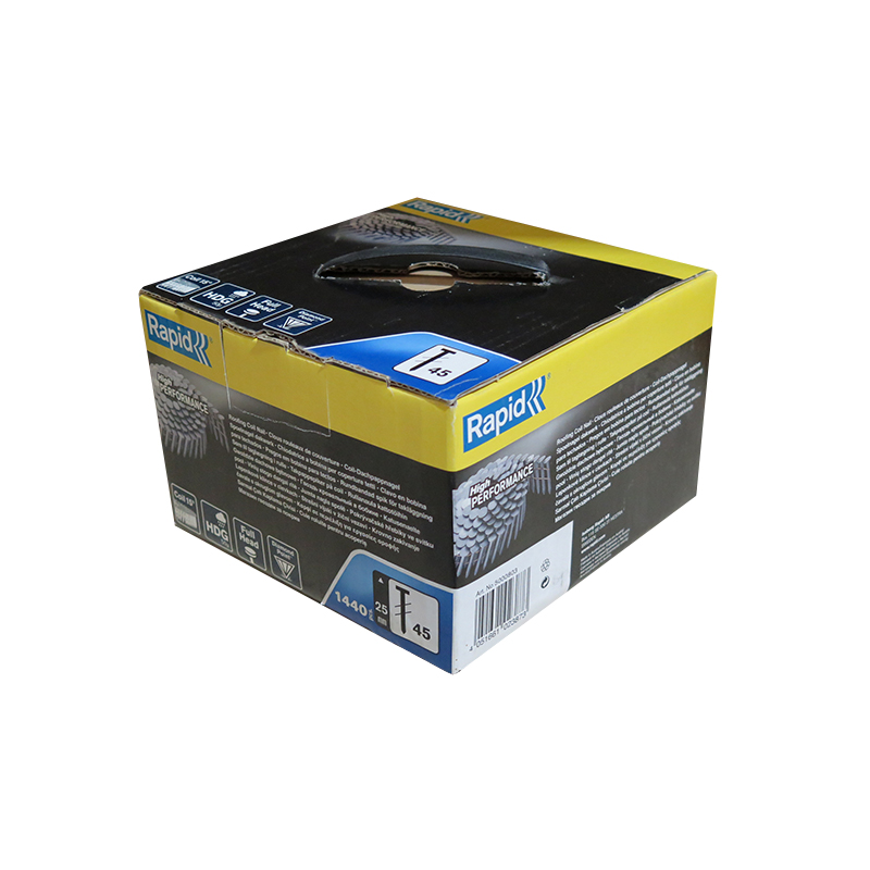 CLAVOS BOBINA EXTERIOR HDG 45/25MM 1400UN RAPID — Rapid