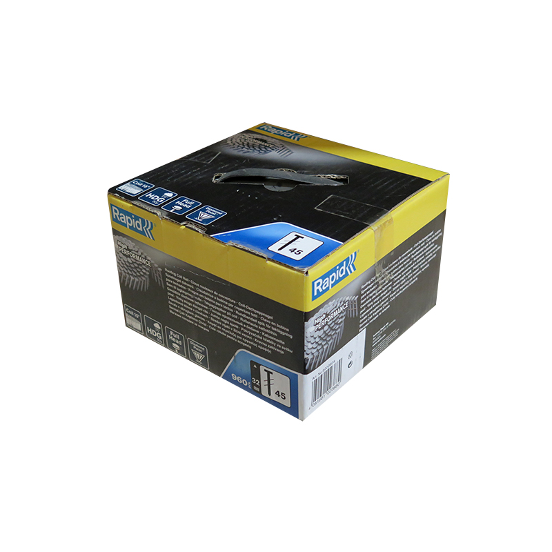 CLAVOS BOBINA EXTERIOR HDG 45/32MM 900UN RAPID — Rapid