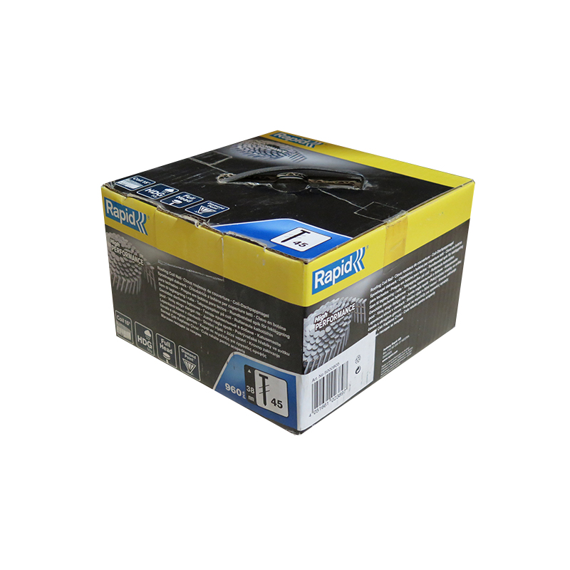 CLAVOS BOBINA EXTERIOR HDG 45/38MM 900UN RAPID — Rapid