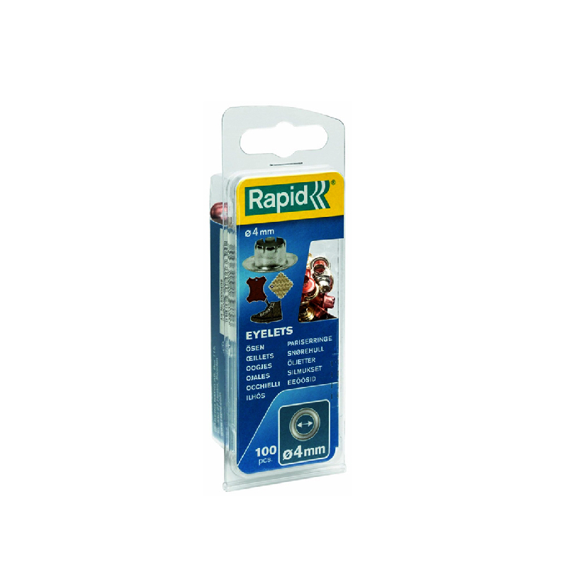OJETILLOS 4MM 100 PCS BLISTER RAPID — Rapid